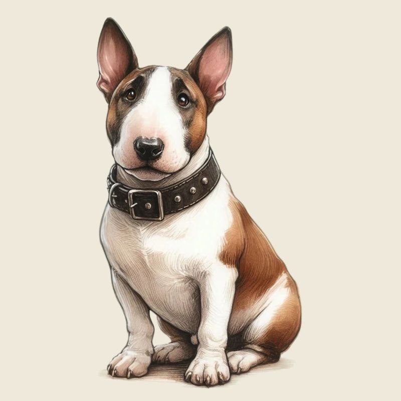 Pitbull Terrier Illustration