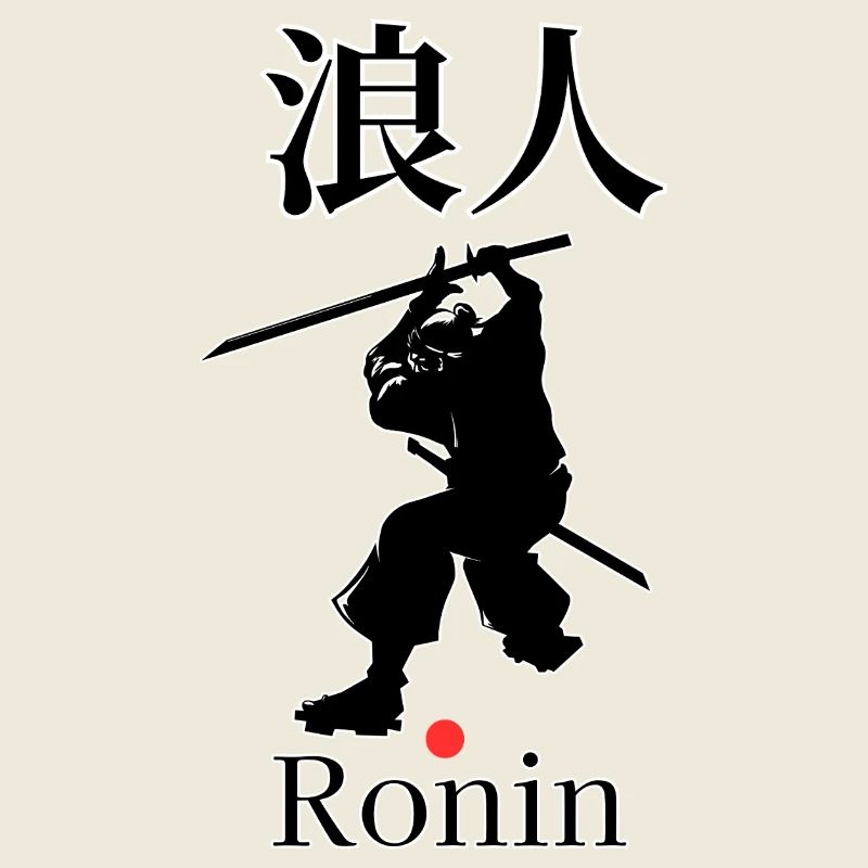 Ronin Samurai Motif