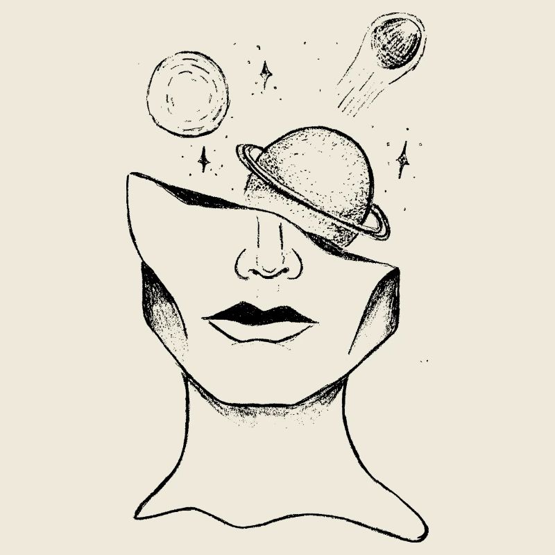Graphisme d’art cosmique