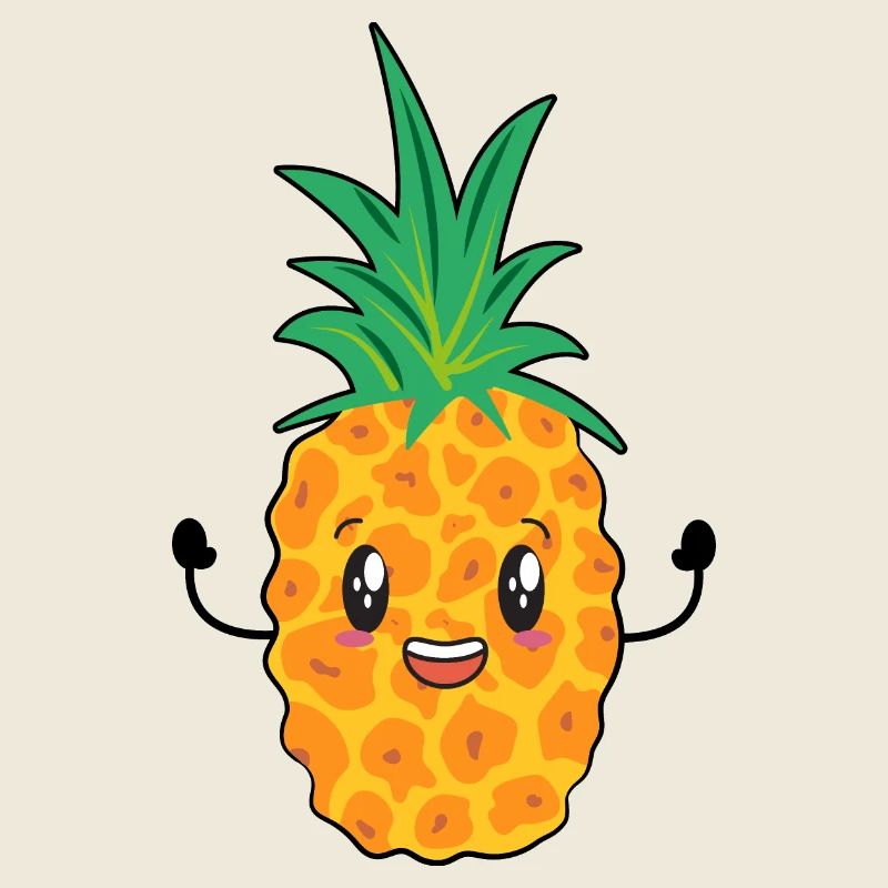 Ananas heureux