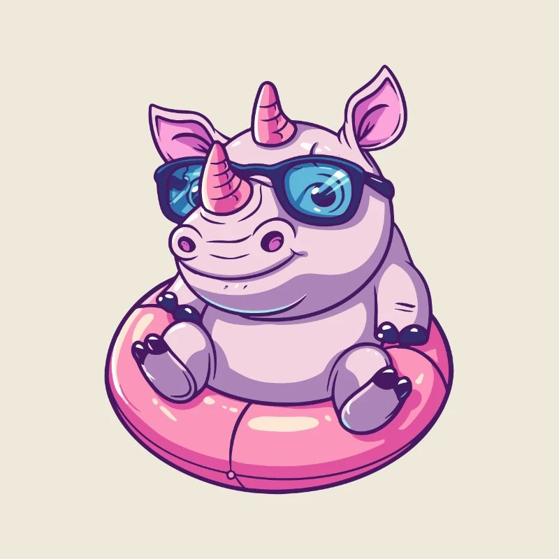 Nashorn Sommer Comic