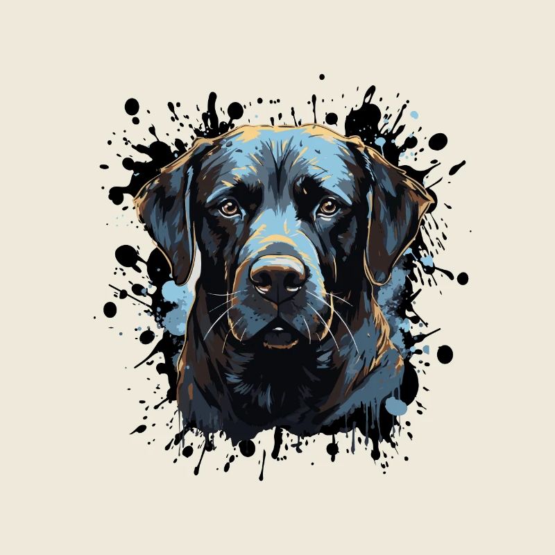 Portrait de chien labrador