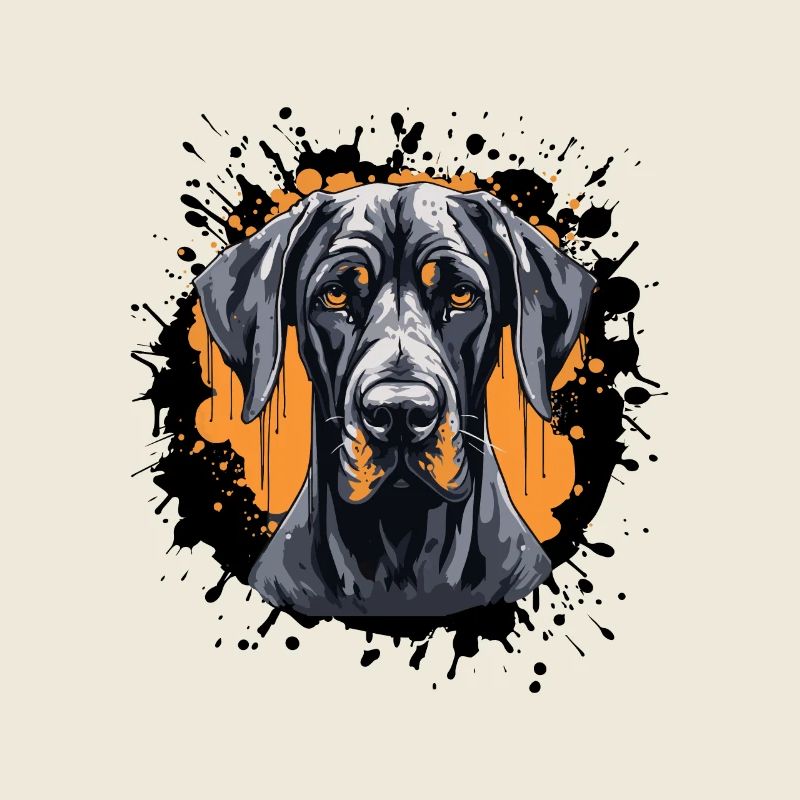 Great Dane Hund Porträt