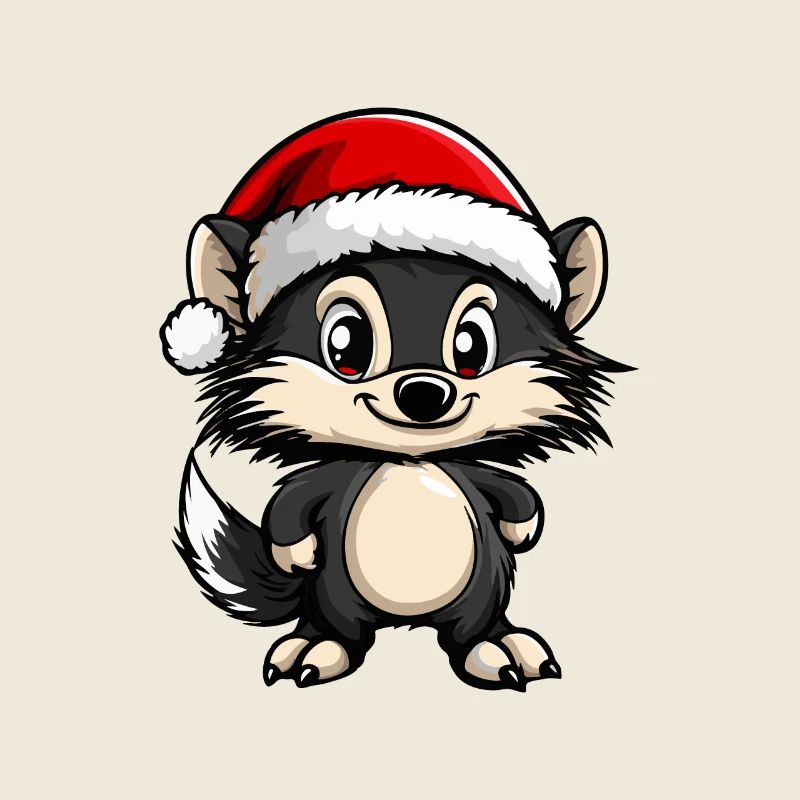 Hérisson Noël Mignon