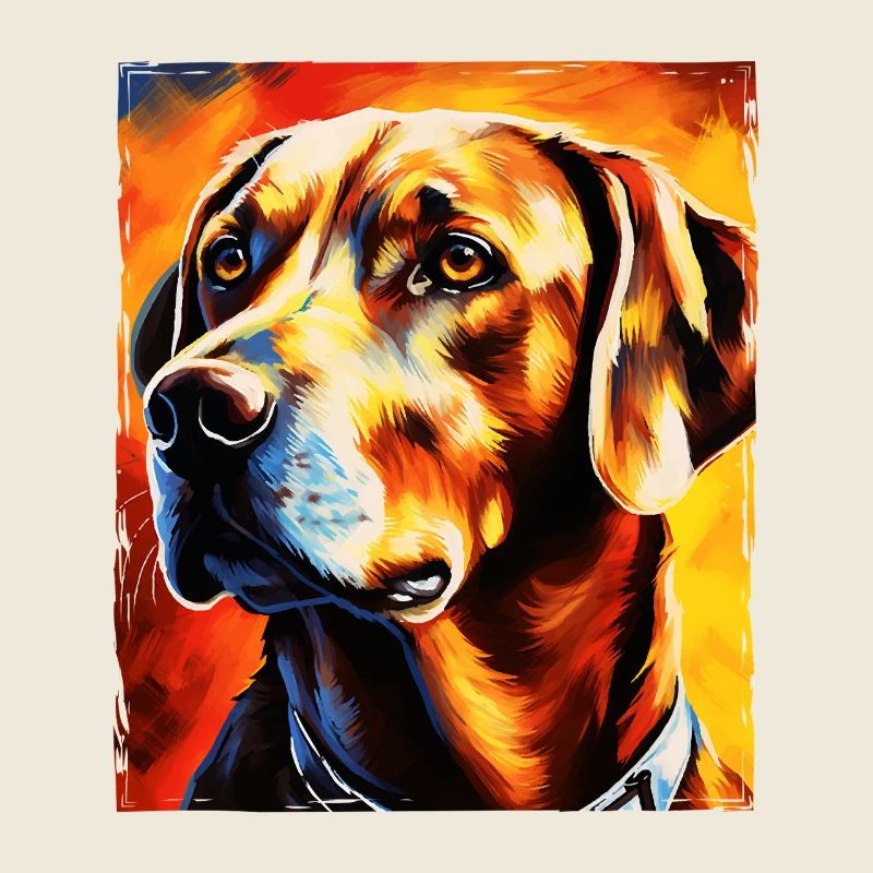 Labrador Hund Porträt