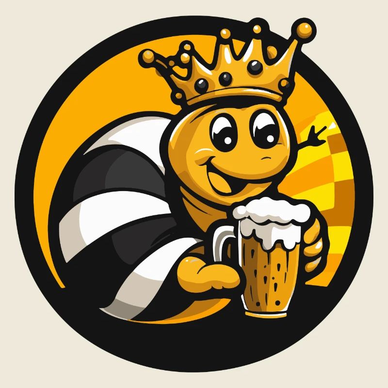 Bande dessinée de bière d’escargot