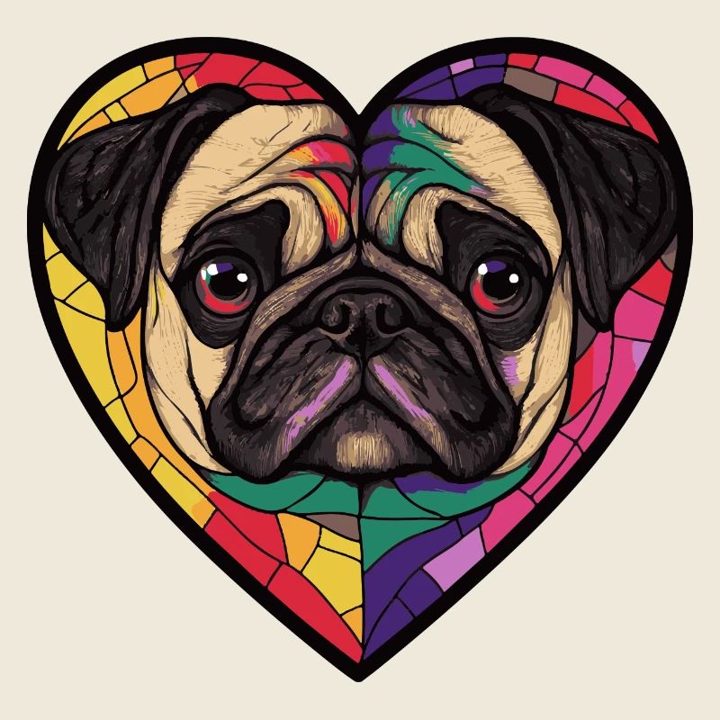 Carlin Chien Coeur Amour