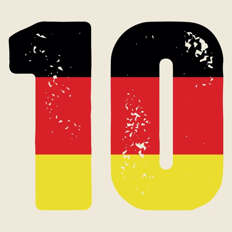 Maillot 10 numéros Allemagne