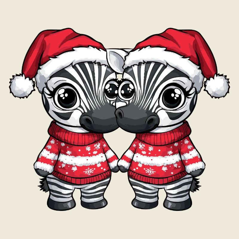 Zebra Weihnachten Team