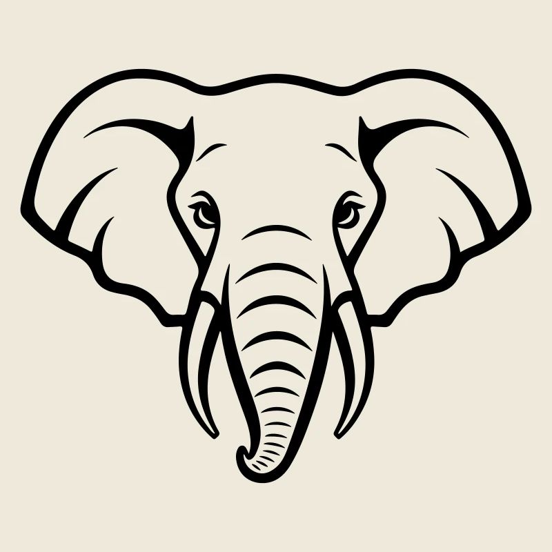 Tête d'éléphant