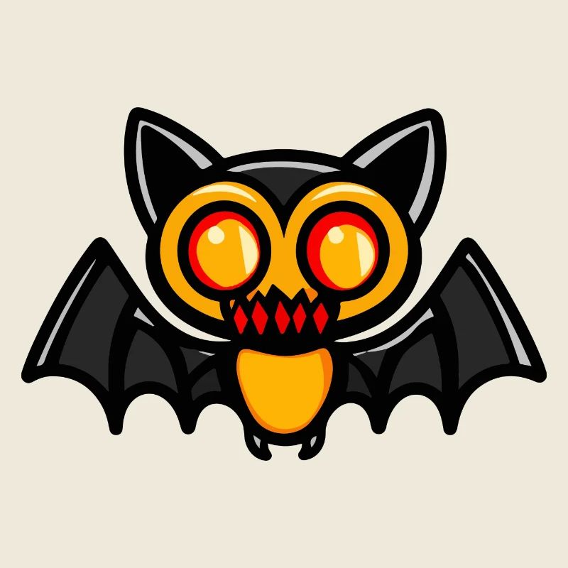 Bat Halloween Funny