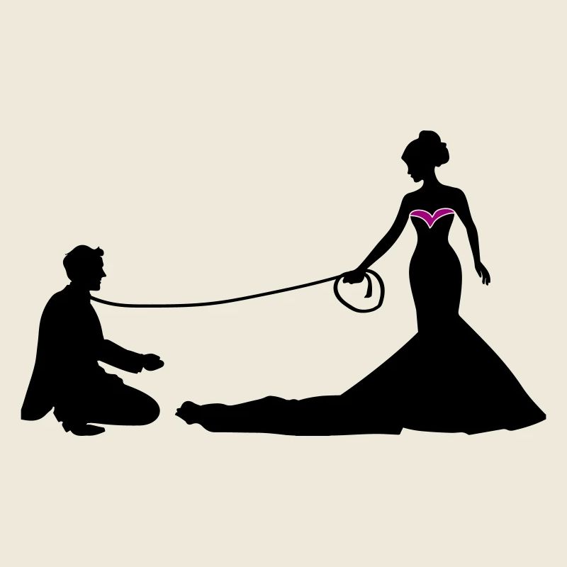 Wedding Newlyweds Leash