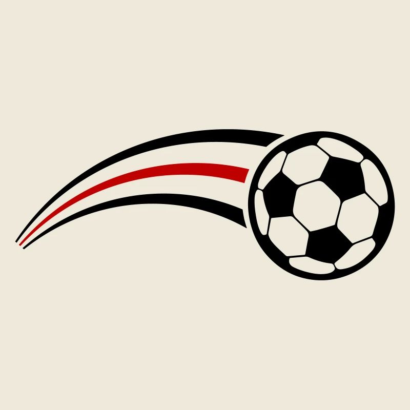 Fußball Symbol Schweif