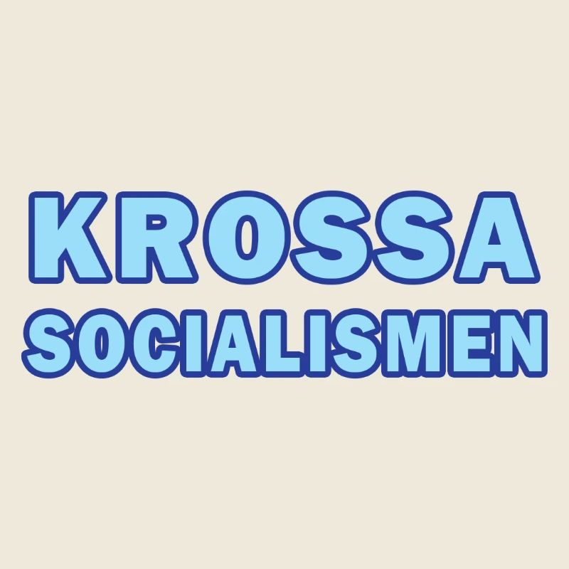 Crush Socialism Neon Text