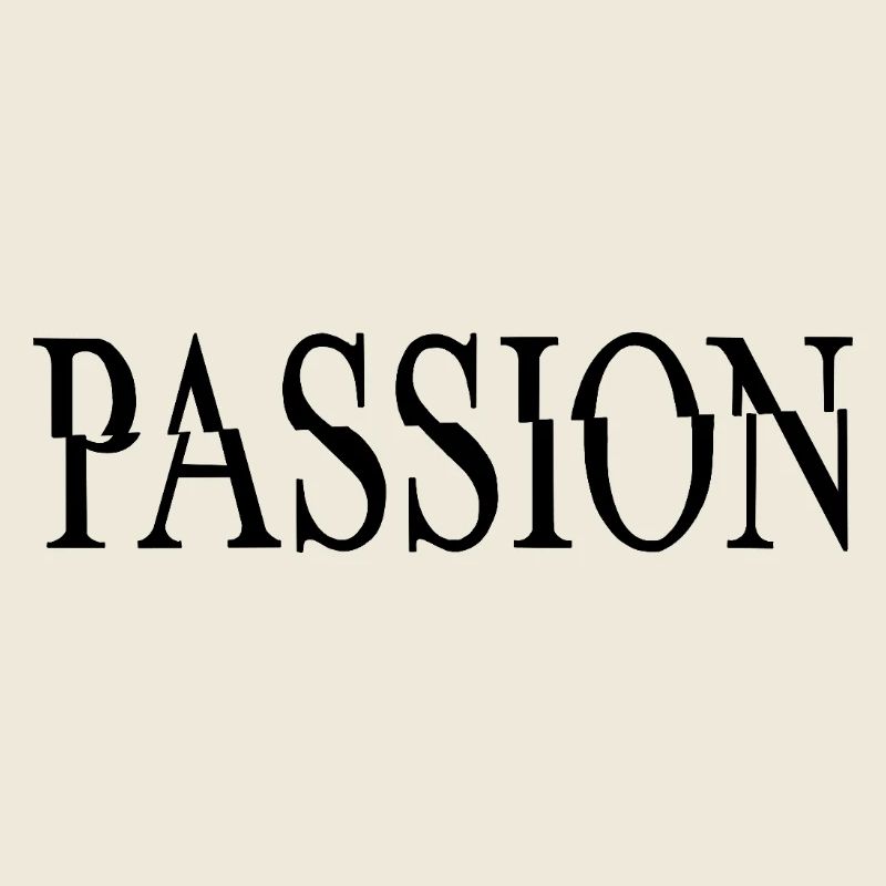 PASSION – Design minimaliste statement