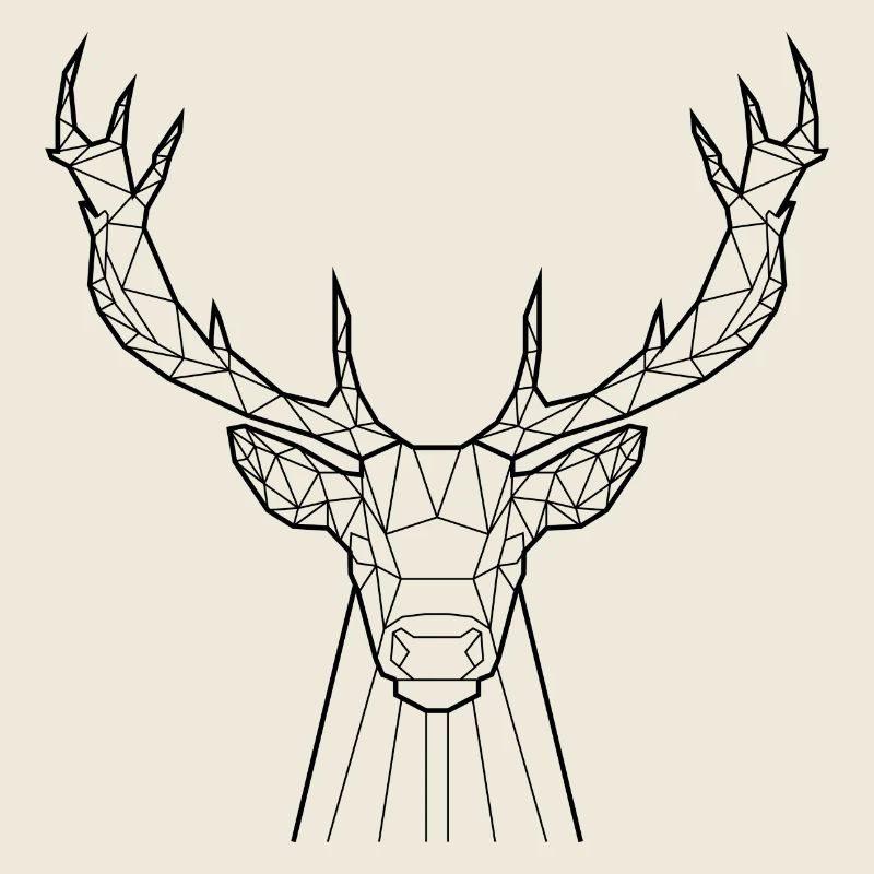 Black Deer - Animal Prism