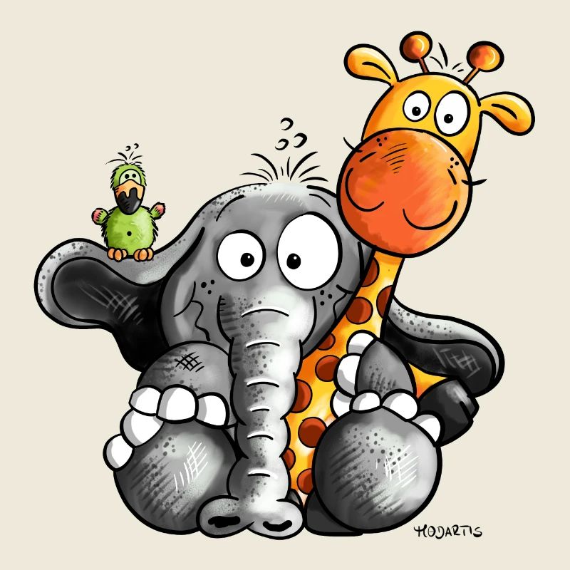Elephant and friends