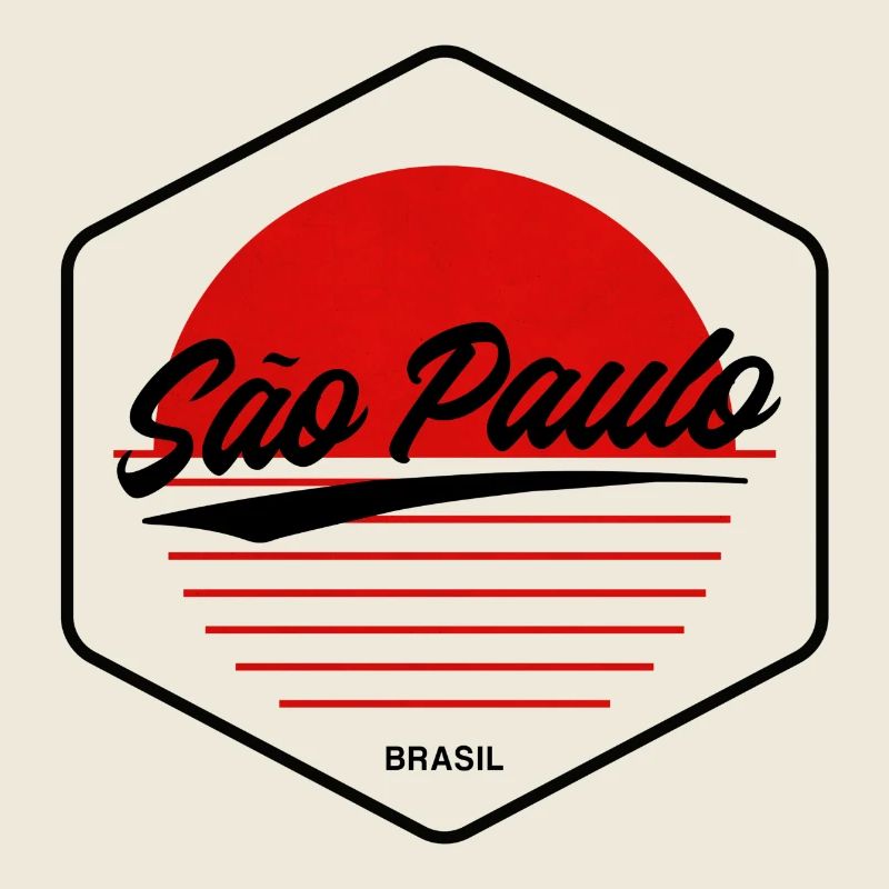 Cœur du Coucher de Soleil de São Paulo