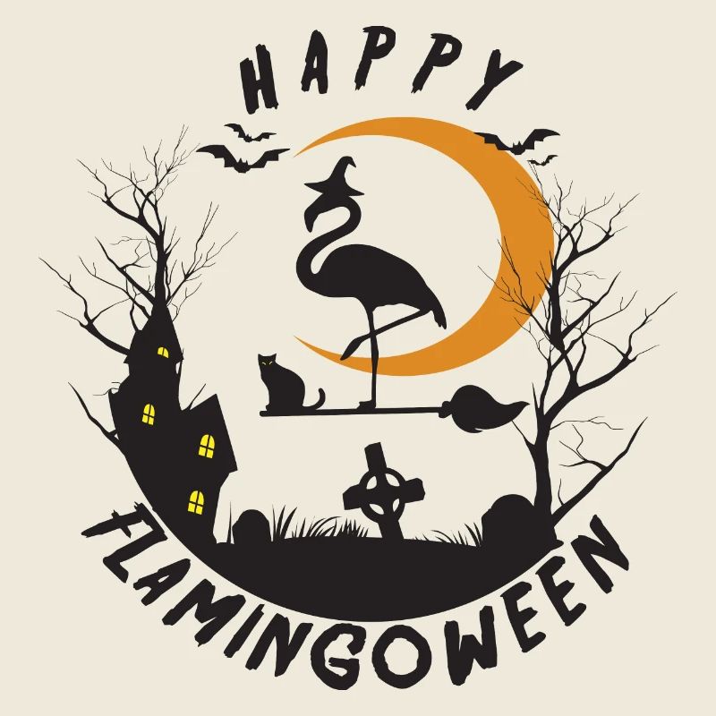 Joyeux Flamingoween