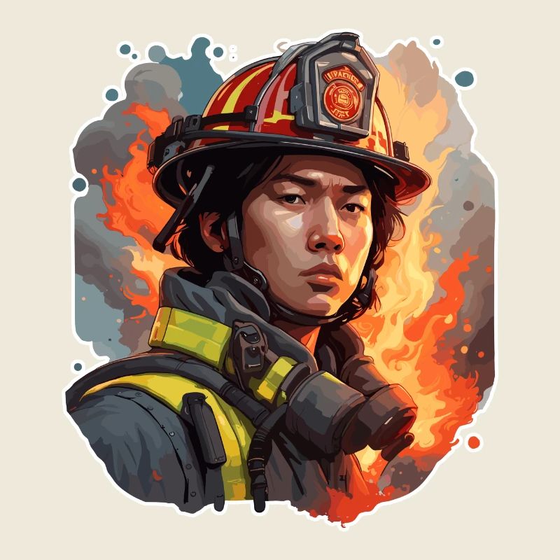 Pompier/Incendie/Incendie/Extinction/Héros