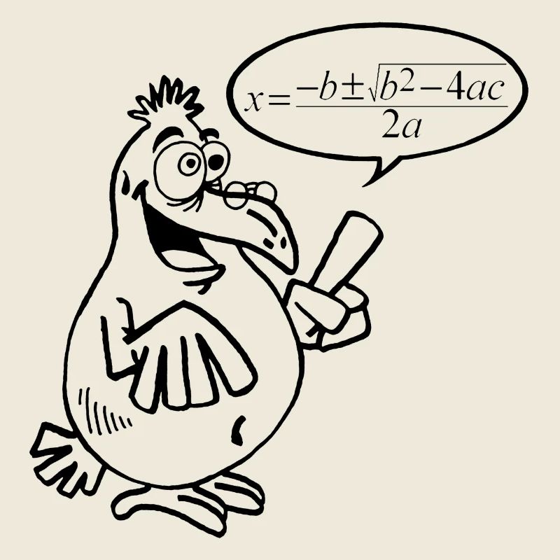 Oiseau intelligent noir