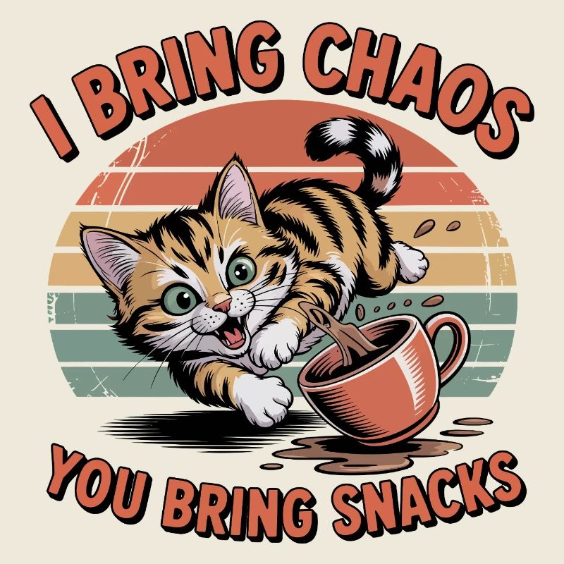 Chaos Cat und Snacks