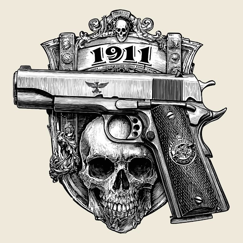1911 Pistol Handgun