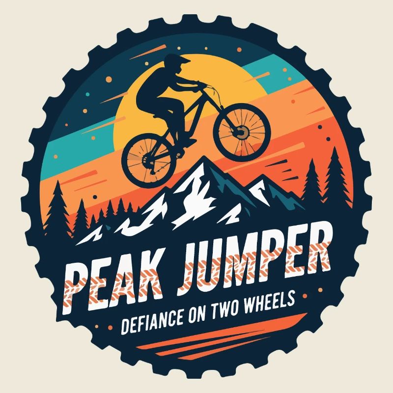 Badge de VTT Peak Jumper