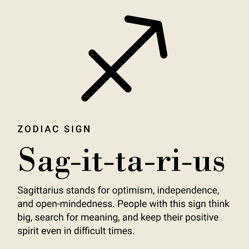 Sagittarius - Zodiac Sign