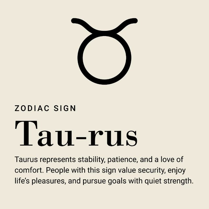 Taurus - Zodiac sign