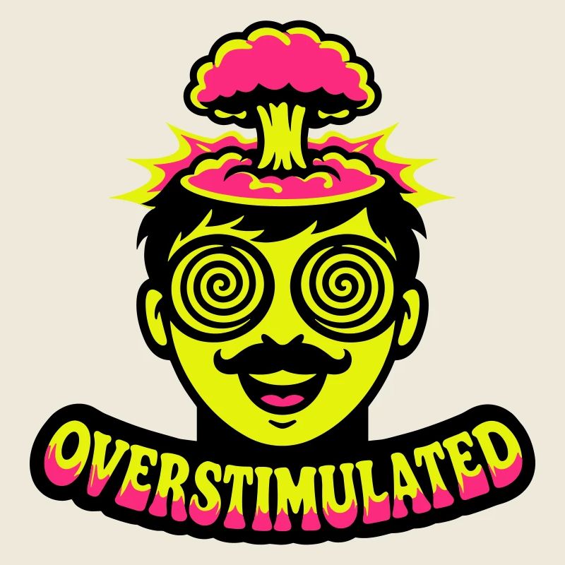 Overstimulated Neon Head