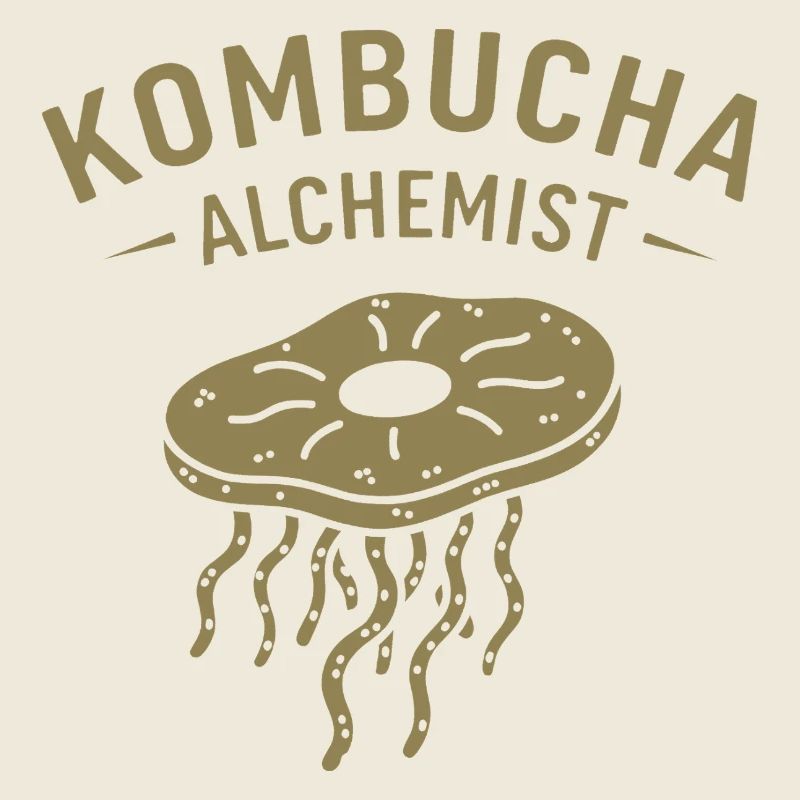 Minimalist Kombucha Alchemist Fermentation