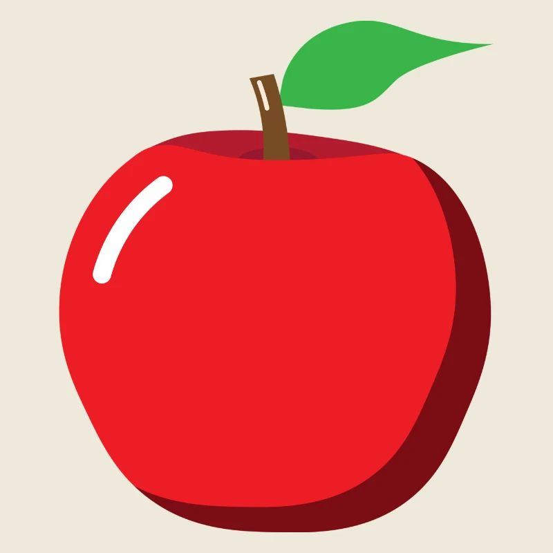 Apfel - Illustration