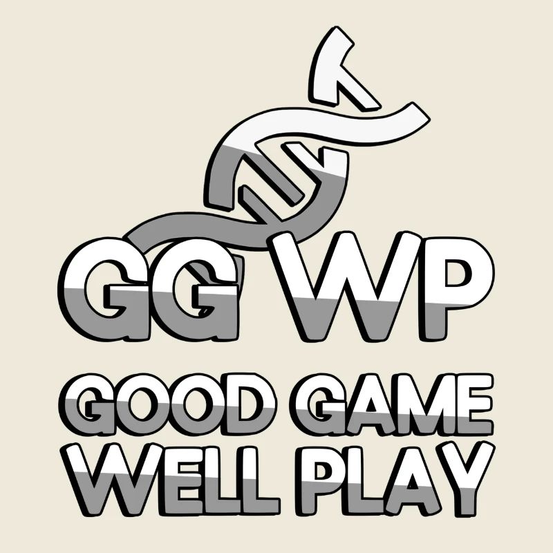 GG WP BON JEU BIEN JOUER + ADN - Jeux