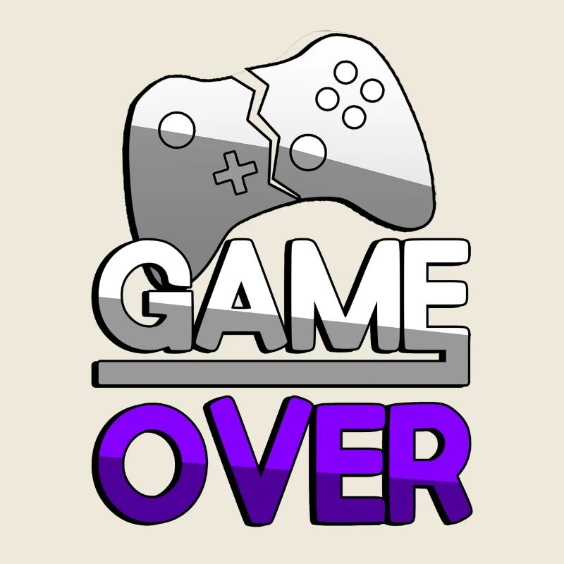 GAME OVER (Violet) + Contrôleur - Jeux