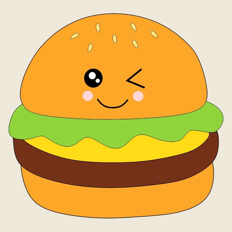 Burger, fast food, essen, kochen