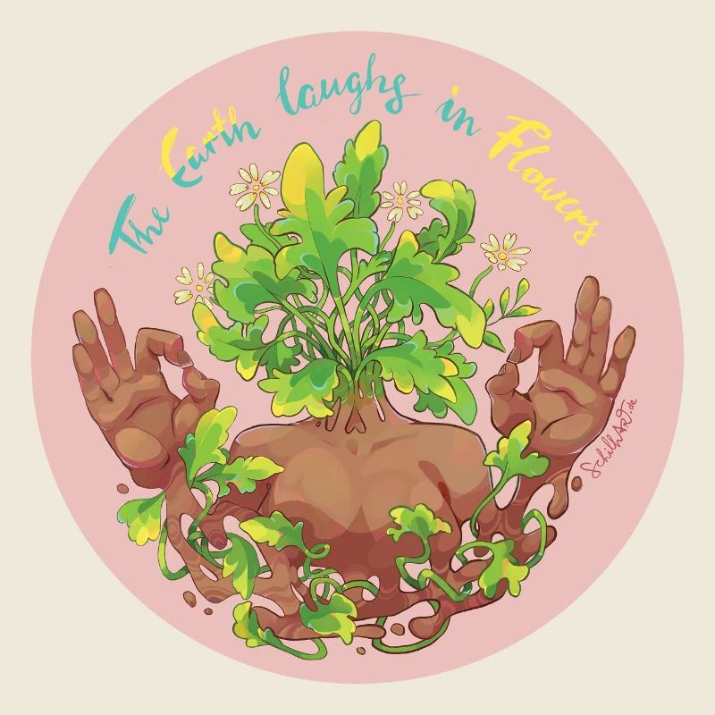 La terre rit en fleurs