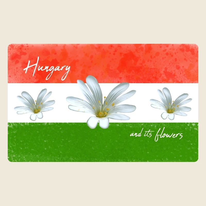 Hungary Flag Hungarian