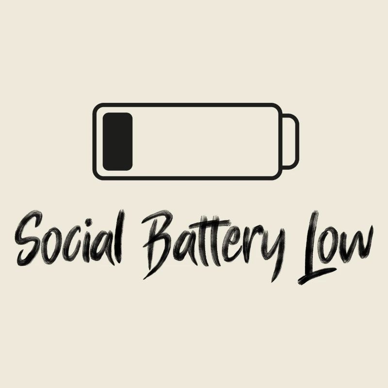 social battery low