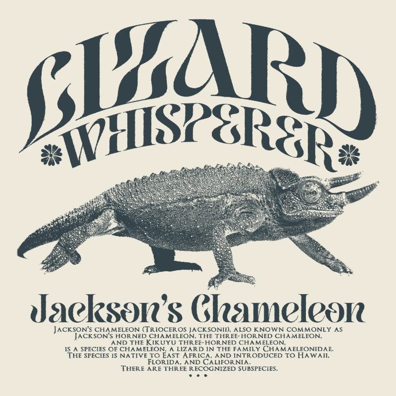 Jackson's Chamäleon Echsenflüsterer