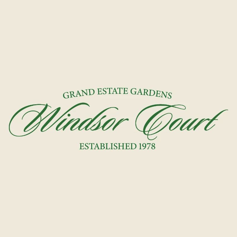 Windsor Court – Élégant design vintage vert