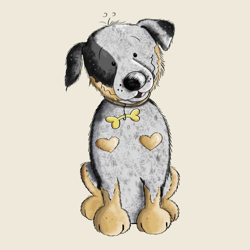 Süßer Australian Cattle Dog