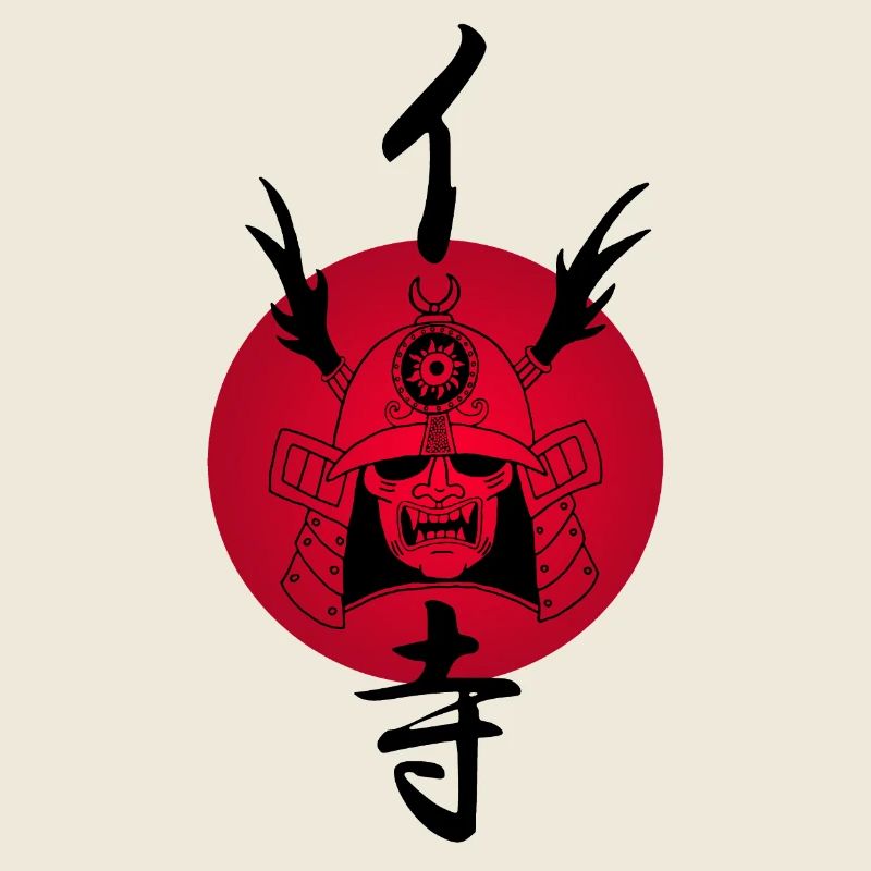 Schwarzer Samurai und Rote Sonne
