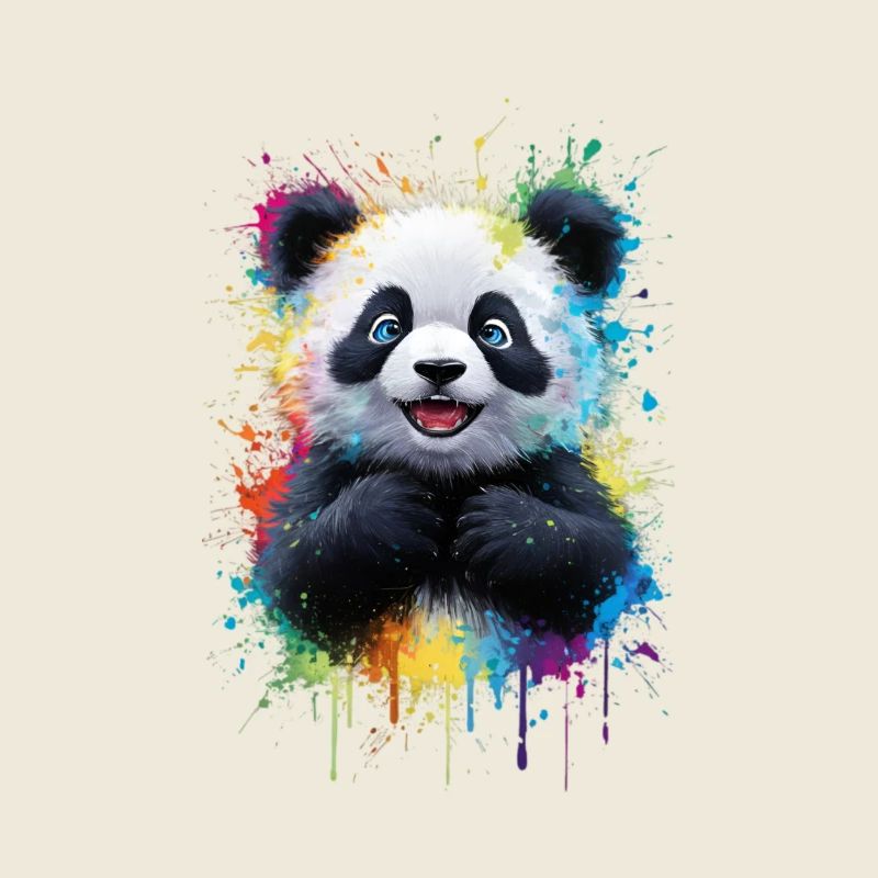 Graffiti de panda