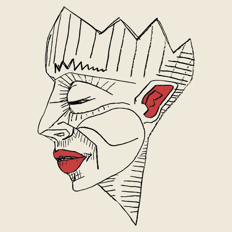Lèvres rouges, rage silencieuse