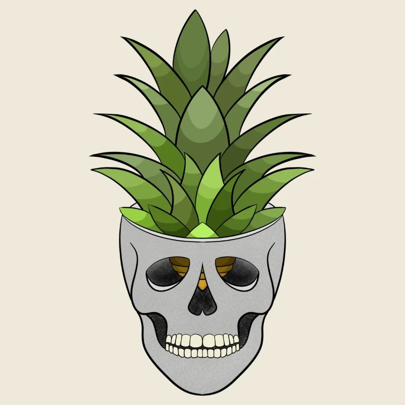 Pineapple Skull