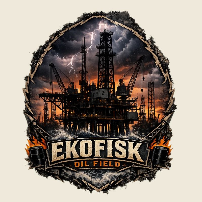 Ecofisk-Ölfeld-Sturm-Design