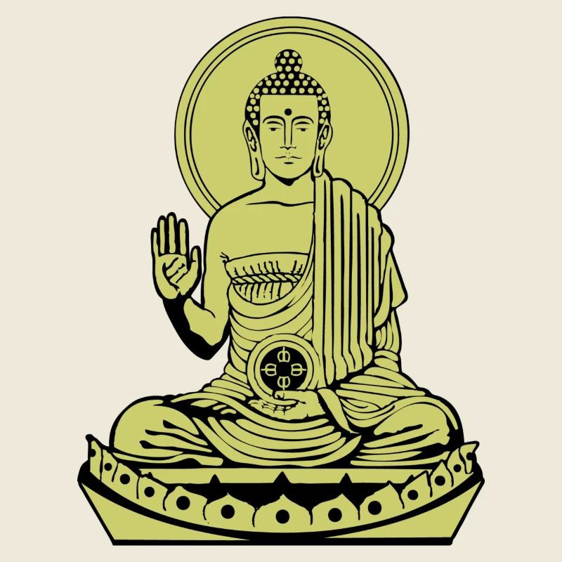 Sitting Buddha de