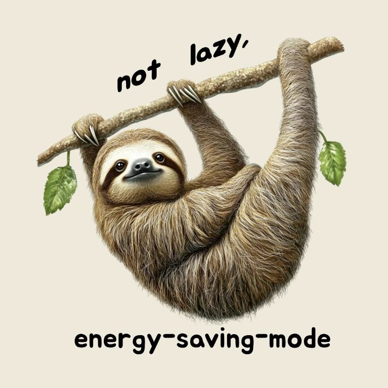 Lazy sloth,