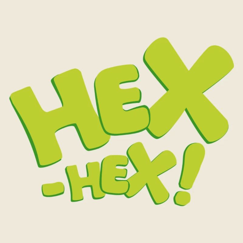 Bibi Blocksberg Hex-hex! Typo green